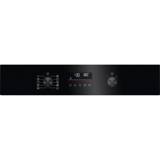 AEG OU5PB40XK 59.6cm Built In Electric Single Oven - Black