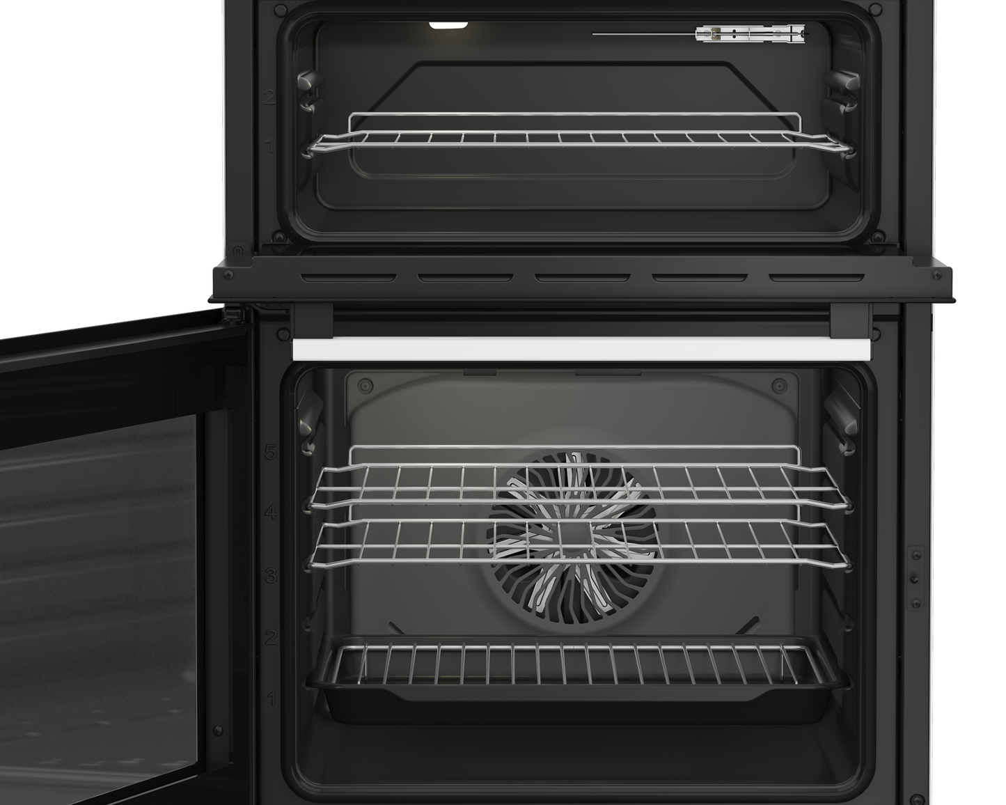 Blomberg HKRN651W 60cm Double Oven Electric Cooker with Vitroceramic Hob - White