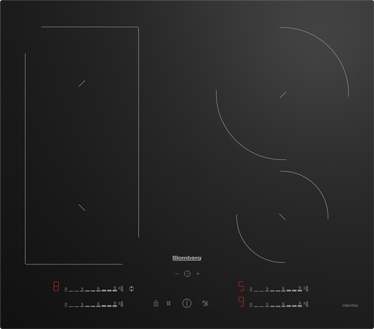 Blomberg MIN74387NP 59cm Plug & Play Induction Hob - Black