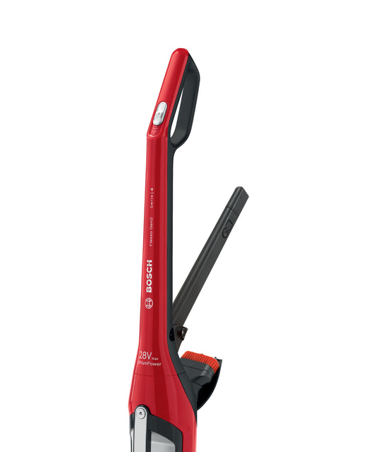 Bosch BBH3ZOOGB Serie 4 ProAnimal 2-in-1 Cordless Vacuum Cleaner - 55 Minutes Run Time - Red