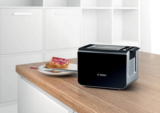 Bosch Styline TAT8613NGB 2 Slice Toaster -Black