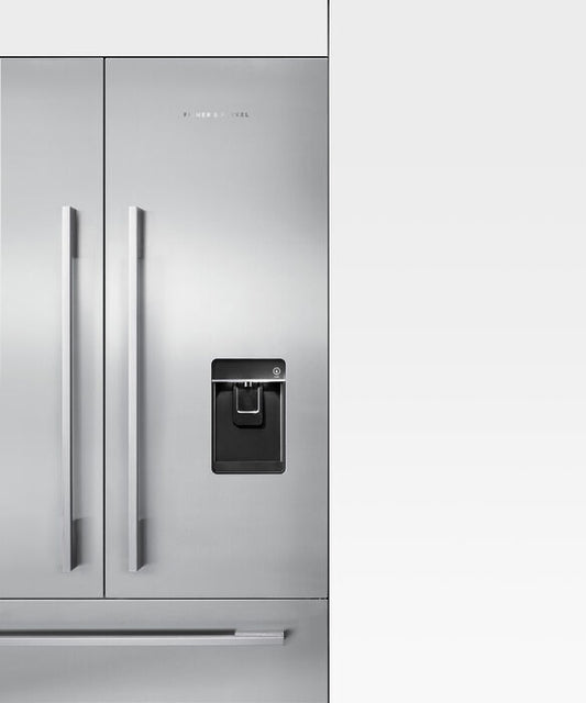 Fisher & Paykel RS90AU3 90cm Integrated Frost Free French Door American Fridge Freezer