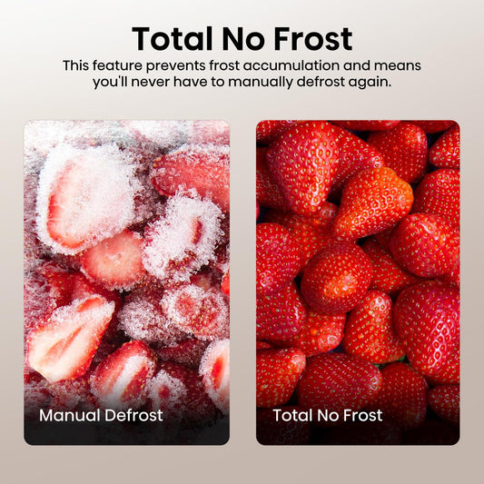 Hisense RB327N4ABD 55cm 50/50 Frost Free Fridge Freezer - Black