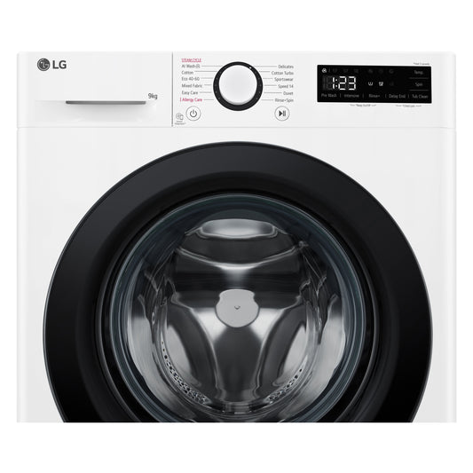 LG F2Y509WBLN1 9kg 1200 Spin Washing Machine - White