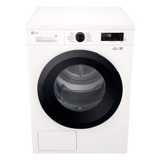 LG RHX1009NWK 9kg Heat Pump Tumble Dryer - White