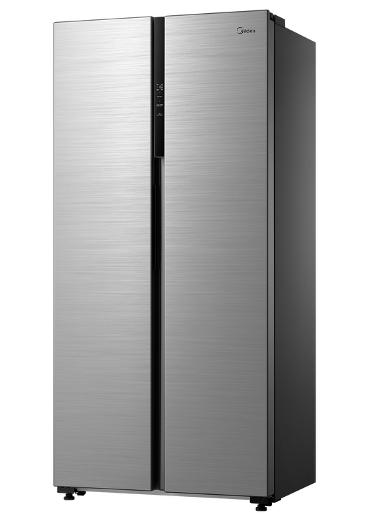 Midea MDRS619FIE46 83.5cm 460L Frost Free Fridge Freezer - Stainless Steel