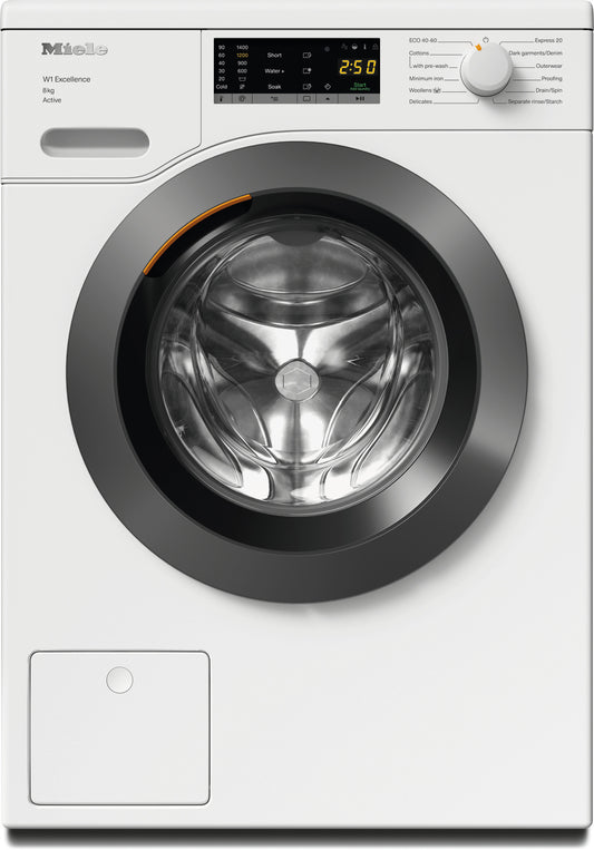 Miele WEA125 WCS 8kg 1400 Spin Washing Machine - White
