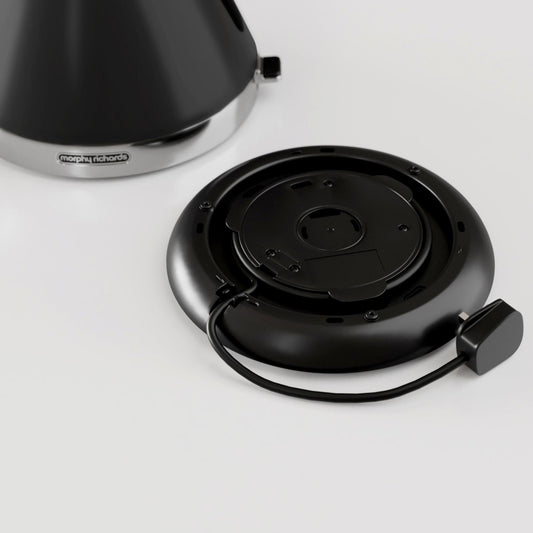 Morphy Richards 100131 1.5 Litres Venture Pyramid Rapid Boil Kettle - Black