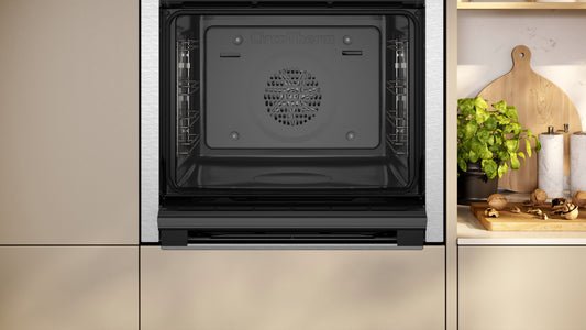 Neff B3ACE4AN3B Slide & Hide 59.4cm Built In Electric Single Oven - Stainless Steel