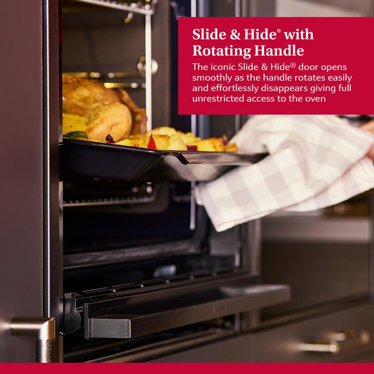 NEFF B54CR71G0B 60cm Slide and Hide Built In Electric Single Oven