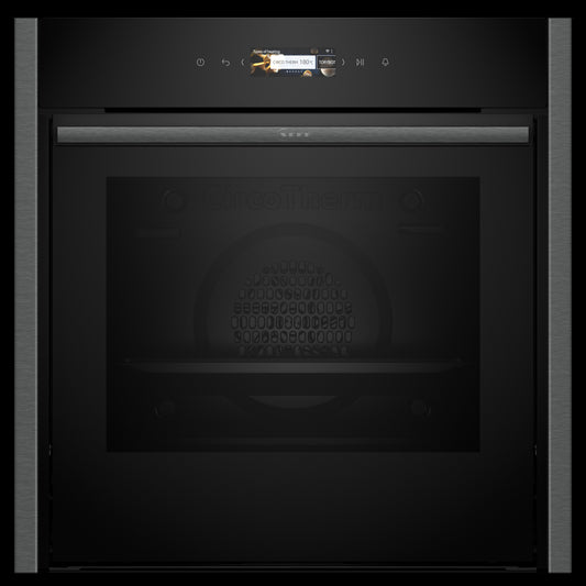 NEFF B54CR71G0B 60cm Slide and Hide Built In Electric Single Oven