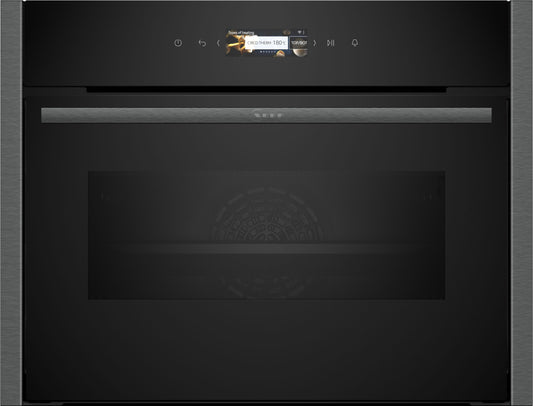 NEFF C24MR21G0B Built In Compact Oven with microwave function