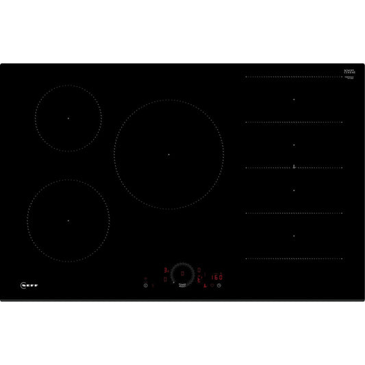Neff T68FHV4L0 80cm Induction Hob - Black