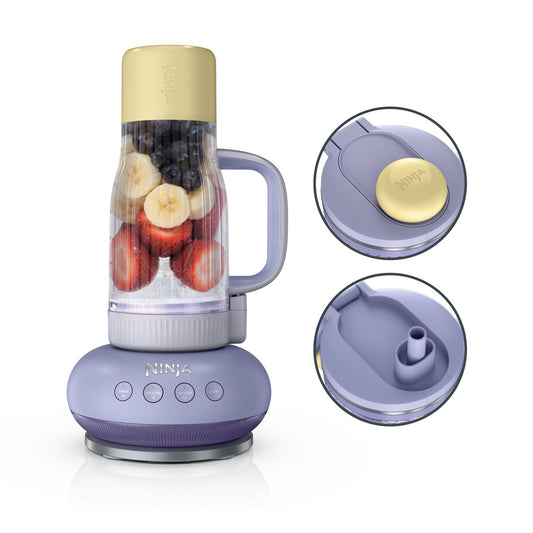 Ninja DB351UKPR Ninja BlendBoss Tumbler Blender - Lavender Lemonade
