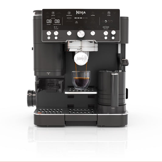 Ninja ES601UKBK Ninja Luxe Café Premier Espresso Machine - Midnight Black