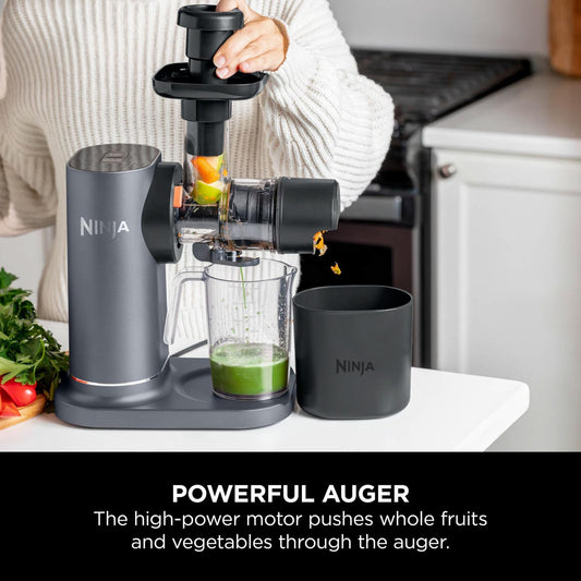Ninja JC151UK Cold Cold Press Juicer with Anti-Clog Filter - Black