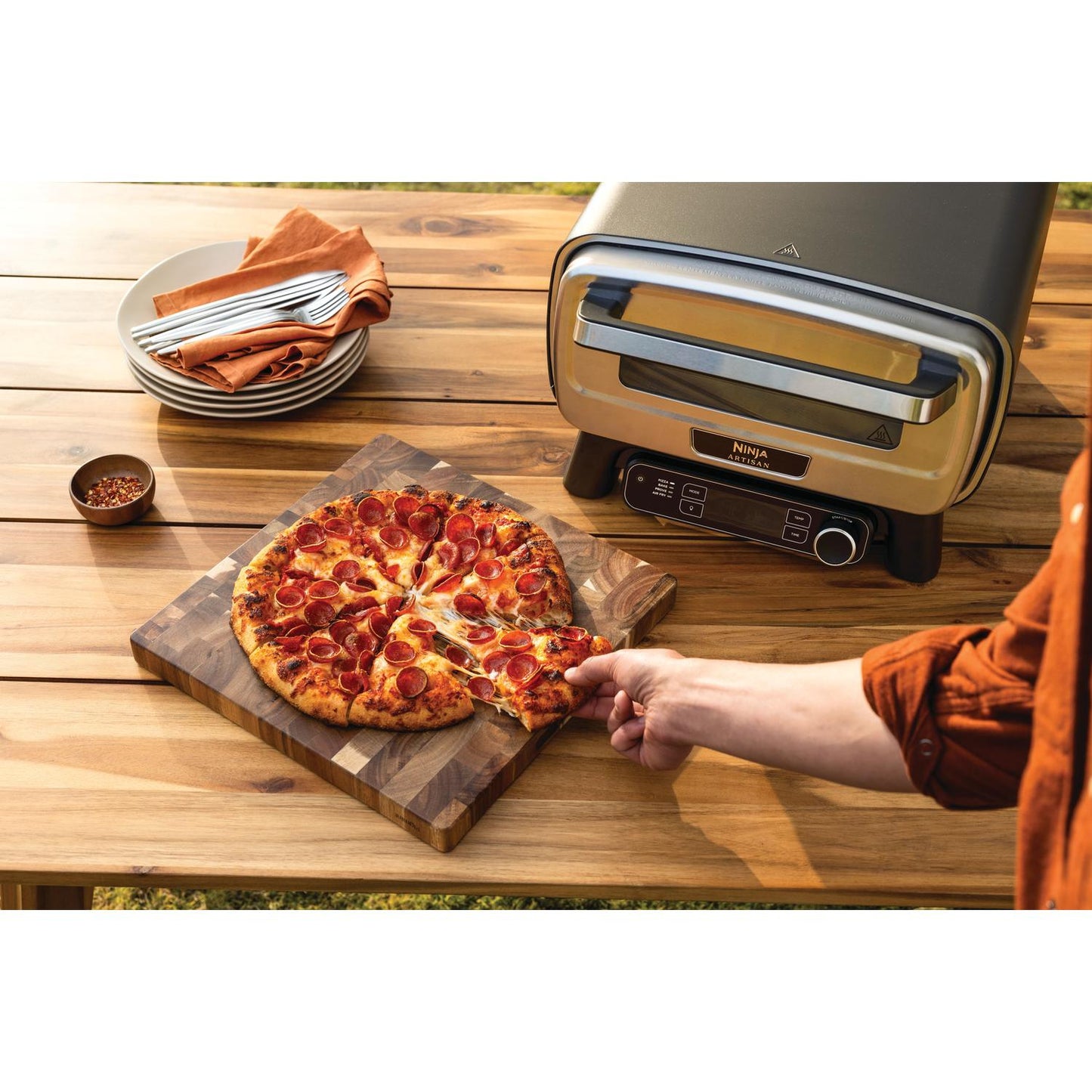 Ninja MO201UK Electric Outdoor Pizza Oven & Air Fryer
