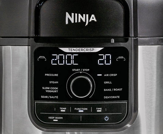 Ninja OP350UK Foodi 9-in-1 Multi-Cooker 6L - Black/Sliver