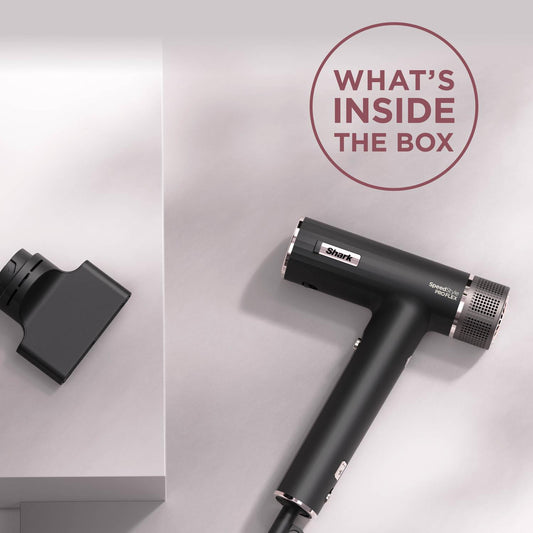 Shark HD701UK SpeedStyle Pro High-Velocity Hair Dryer - Black
