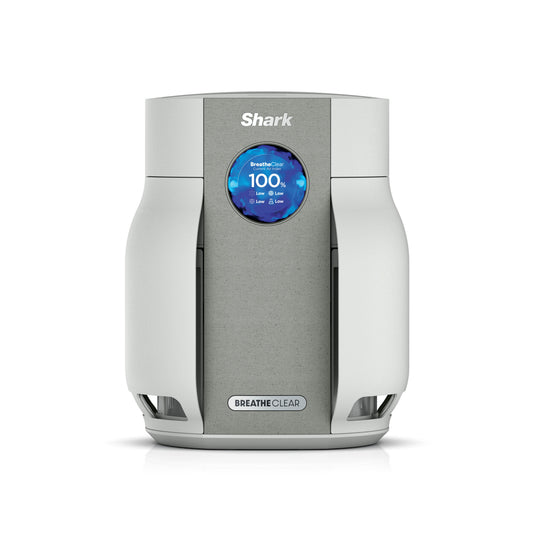 Shark HP062UK BreatheClear Compact Air Purifier with NeverChange6 - Dove