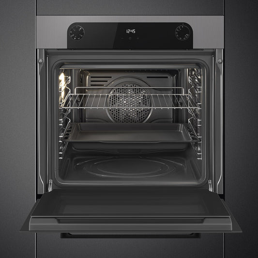 Smeg SF6200TSI 59.7cm Built In Electric Single Oven - Silver
