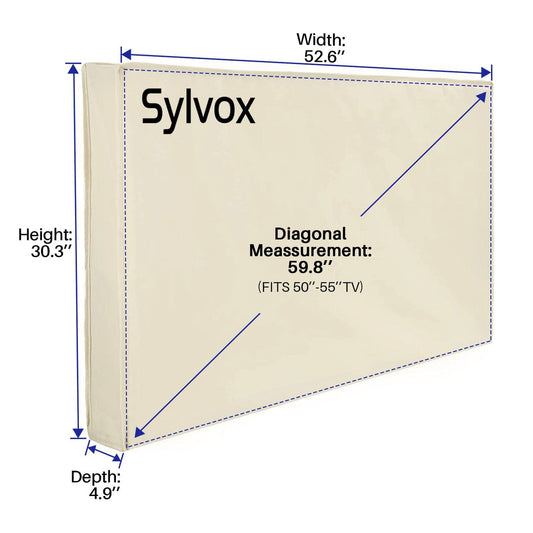 Sylvox OT55A1COVER Waterpoor outdoor TV Cover for 50-55" TV's