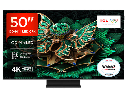 TCL 50C7K-UK 50" 4K QD-MINI LED UHD TV