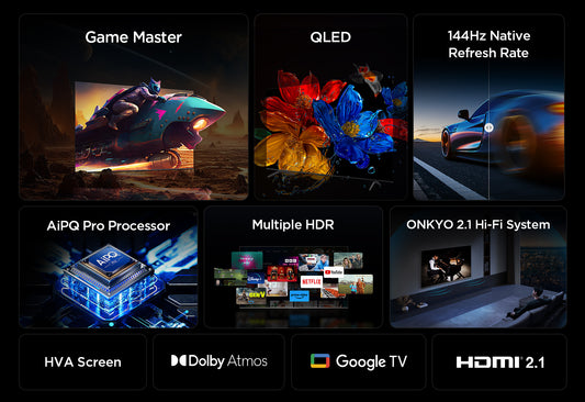 TCL 98P8K-UK 98" 4K QLED HDR Ultra HD Google TV