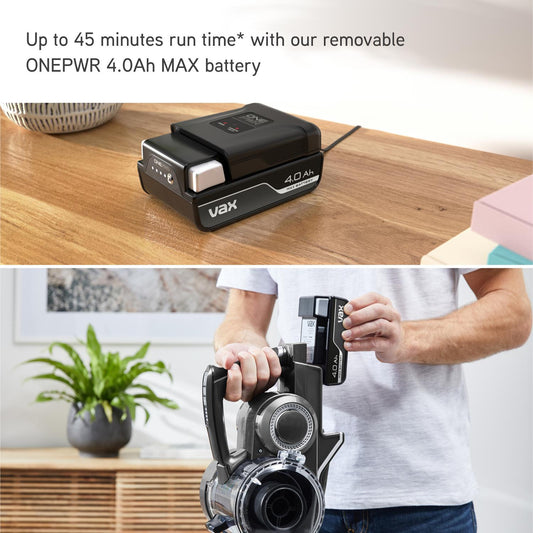 VAX CLSV-B4CS Blade 4 Classic Cordless Vacuum Cleaner - Graphite & Silver