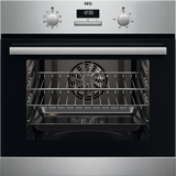 AEG BCX23101EM 59.4cm Built In Electric Single Oven - Stainless