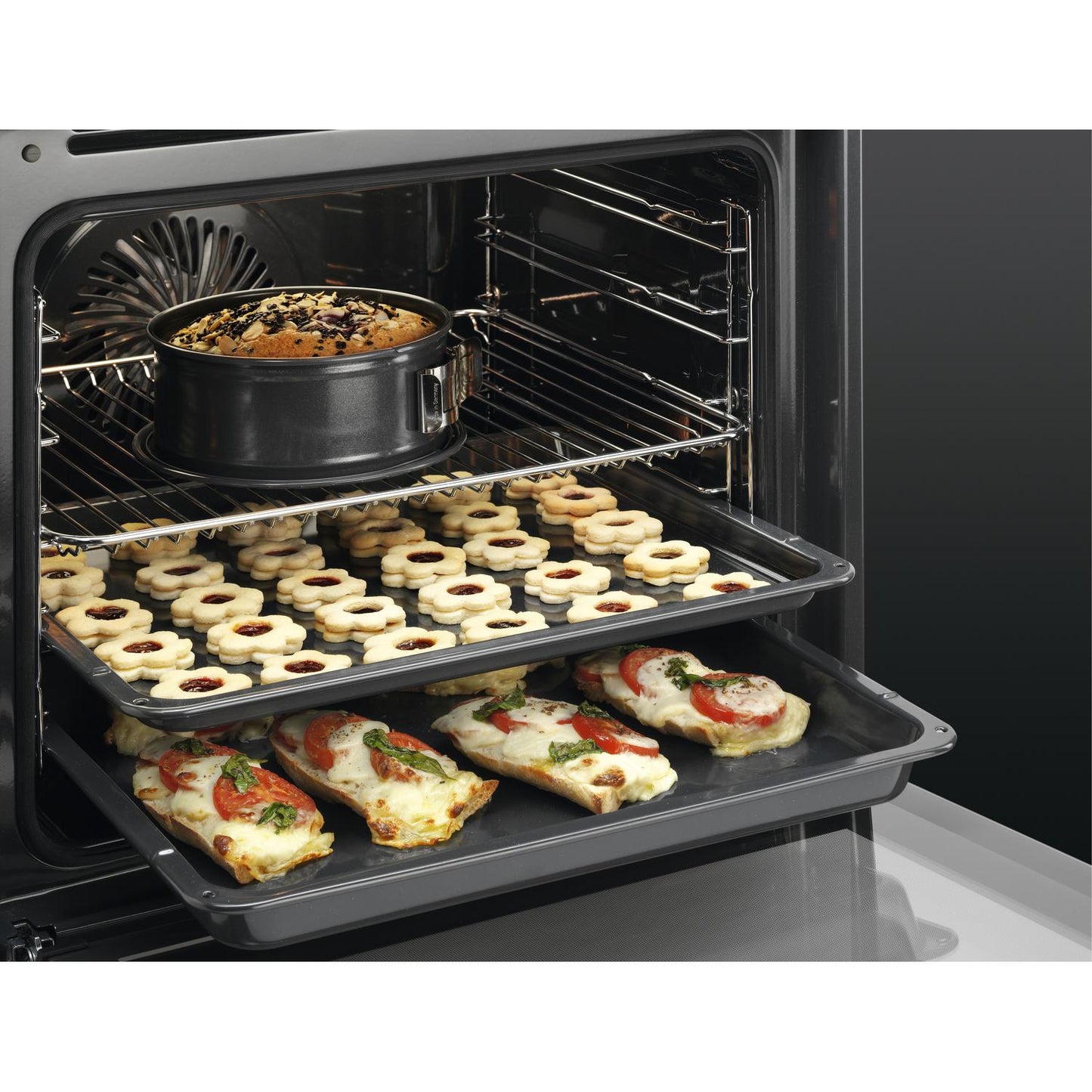 AEG BEX33501EM 59.4cm Built In Electric Single Oven - Stainless Steel