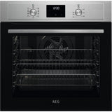 AEG BEX33501EM 59.4cm Built In Electric Single Oven - Stainless Steel