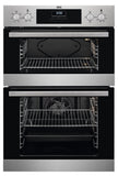 AEG DEX33111EM 59.4cm Built In Electric Double Oven - Stainless