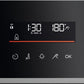AEG GA5CB50FAB 59.5cm Built In Electric Single Oven - Gloss Black with Steel Trim
