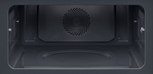 AEG GK6NK40FB 59.5cm Compact Combi Microwave Oven - Gloss Black with Steel Trim