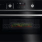 AEG GK6NK40FB 59.5cm Compact Combi Microwave Oven - Gloss Black with Steel Trim