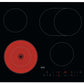 AEG HRX64360CB 59cm Ceramic Hob - Black