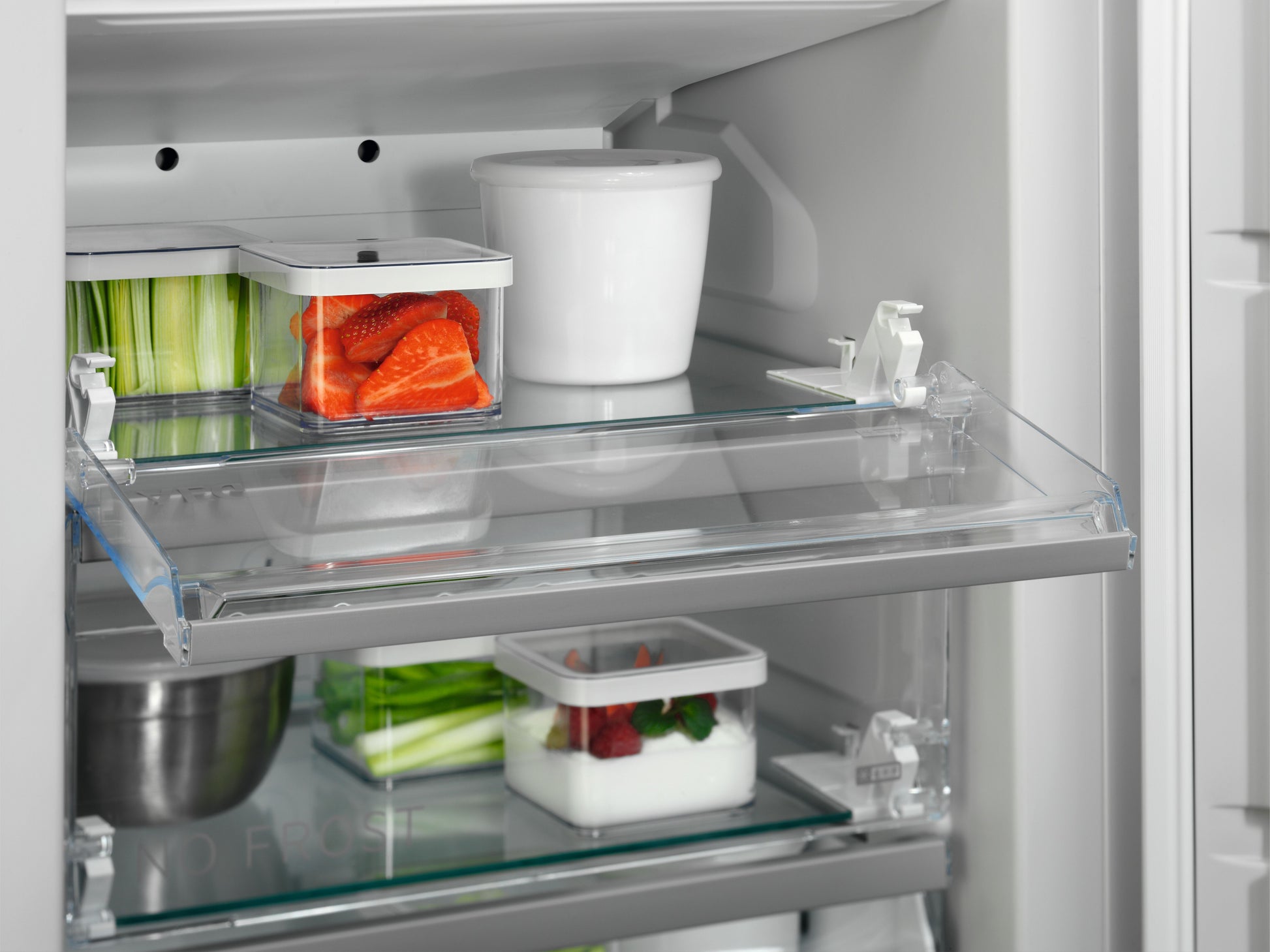 AEG NAB7N181EC Fully Integrated Upright No Frost Freezer - Fixed Hinge
