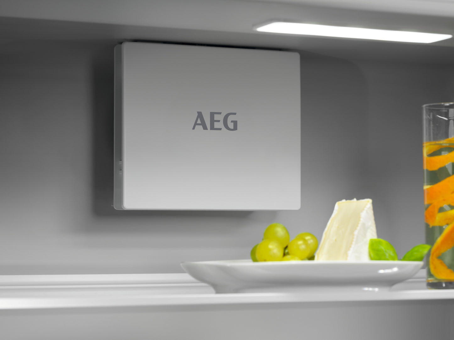 AEG NSK6D181EC Fully Integrated Larder Fridge - Fixed Hinge