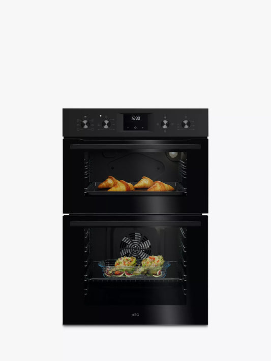 AEG OU5NP20B 66L Double Built In Oven - Black