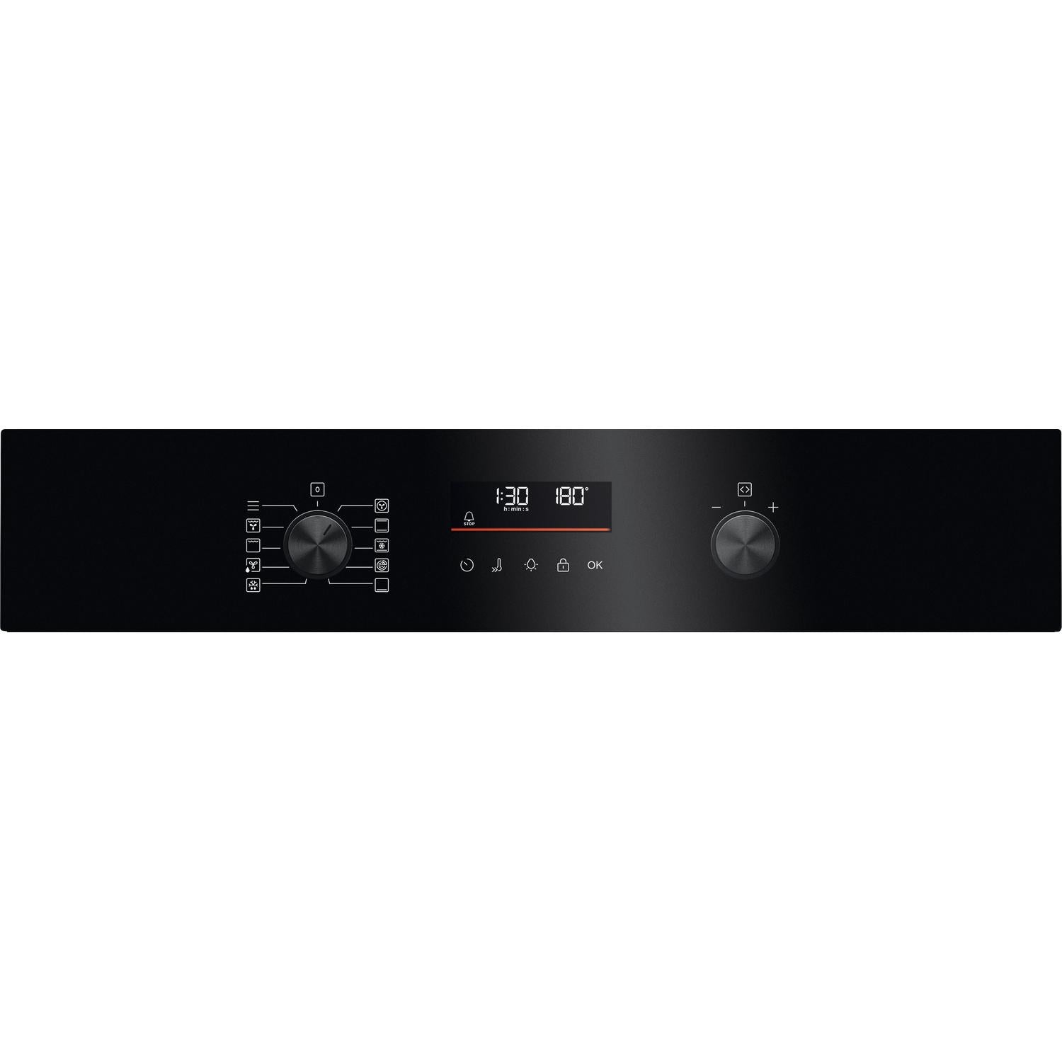 AEG OU5PB40XK 59.6cm Built In Electric Single Oven - Black