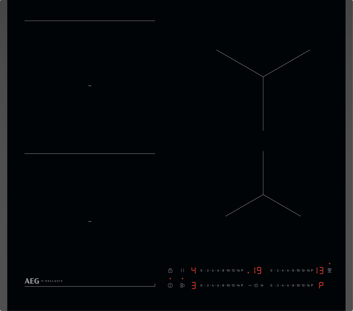 AEG SO64IB00FB 59cm Induction Hob - Black