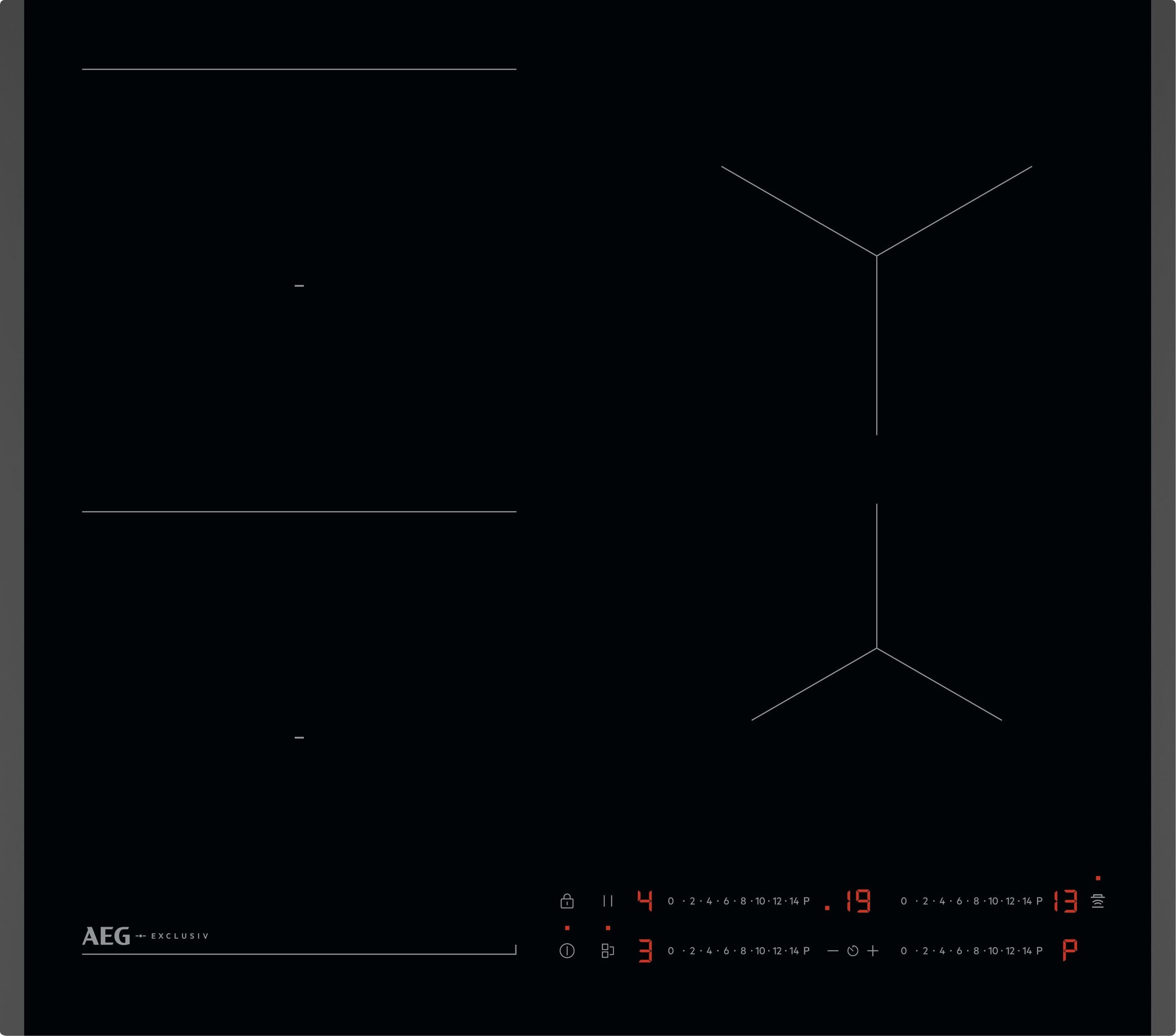 AEG SO64IB00FB 59cm Induction Hob - Black