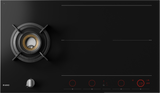 ASKO HIG89524BGB1 90cm 5 Zone Induction/Gas Hob - Black