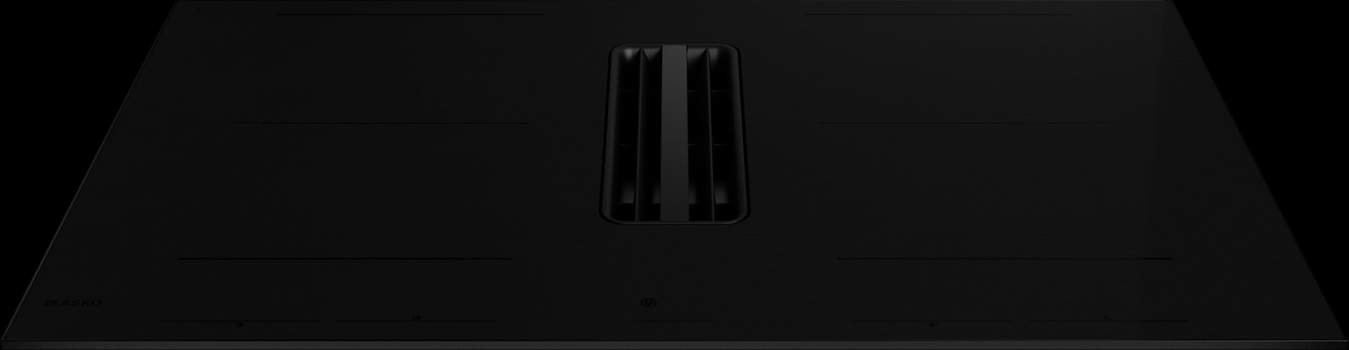 Asko HIHD854MM 90cm 4 Zone Hood-in hob