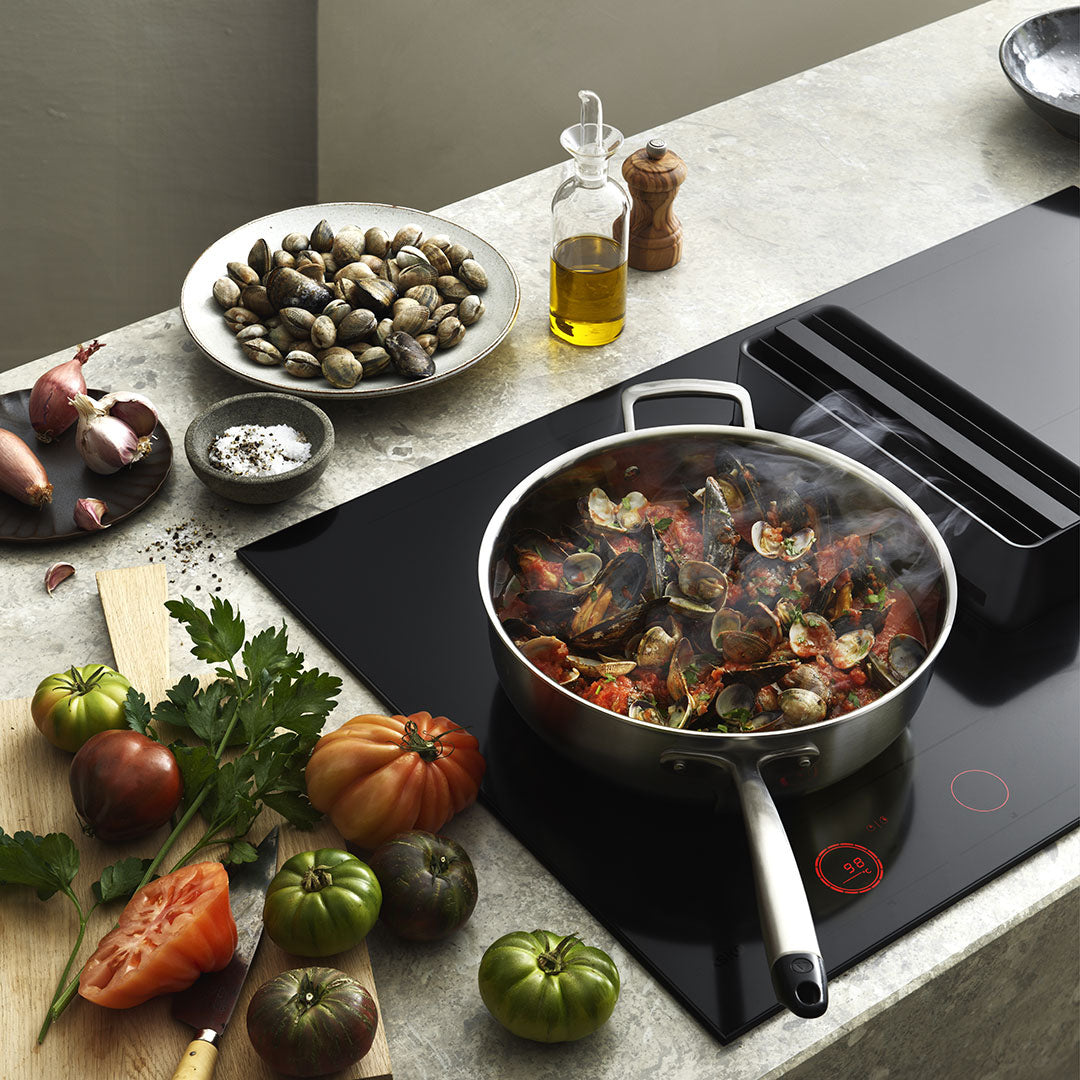 Asko HIHD854MM 90cm 4 Zone Hood-in hob