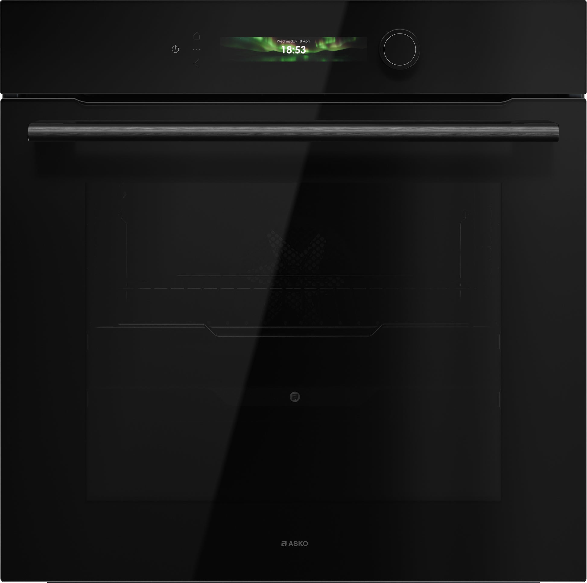 ASKO OT56BGH 60cm Multifunctional Built In Single Oven - Black