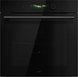 ASKO OTP56BGH 60cm Multifunctional Built In Single Oven with Pyrolytic cleaning - Black Glass