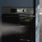 ASKO OTP66BSH 60cm Multifunctional Built In Single Oven with Pyrolytic cleaning - Black Steel