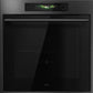 ASKO OTP66BSH 60cm Multifunctional Built In Single Oven with Pyrolytic cleaning - Black Steel